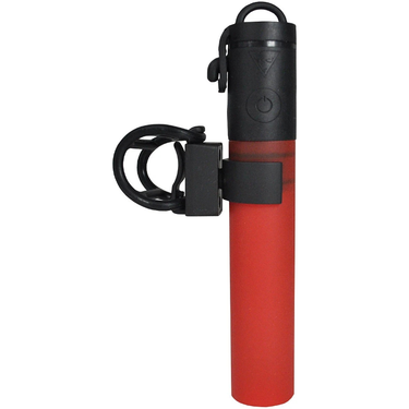 Seattle Sports Glostick Multi-Clip USB Safety Light Sticks- Red